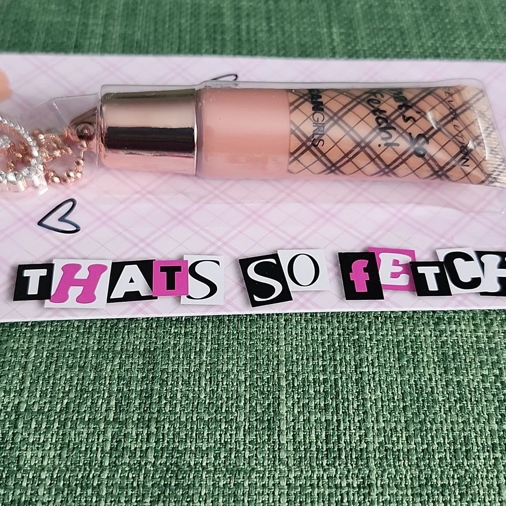 Revolution Mean Girls Lip Gloss with Keychain - Nude